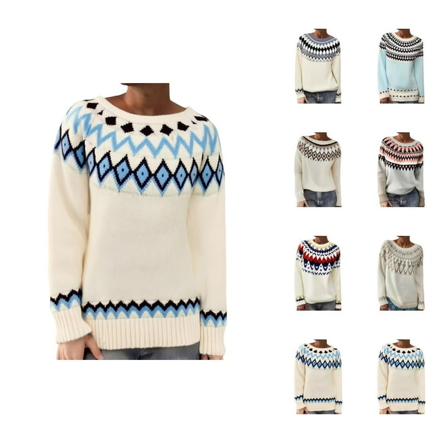 Chandails pour Femmes 2025 Automne Hiver Tricot Épais Col Roulé Décontracté Tendance