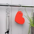 thumbnail image 3 of Multifunctional Metal Hanging Hook Hooks Hanger Double Headed S Shaped Silver Multipurpose 304 Stainless Steel Rack, 3 of 11