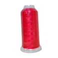 thumbnail image 1 of Abbracc Fil de Machine à Broder Lumineux dans le Noir Coloré pour Broderie Rouge, 1 of 7