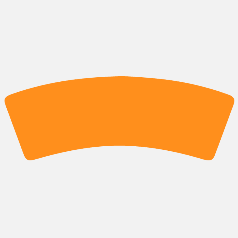JAM Paper Standard Label Rolls, Bottle Neck Shaped, 1 3/16 x 3 1/4, Neon Orange, 125 Labels/Roll