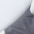 thumbnail image 3 of Cama portátil Happon para adultos, con reposacabezas ajustable, plegable de algodón transpirable 3D, color gris, 3 of 8