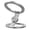 Silver, variant on Dual Ring 360 Phone Grip Stand 2-in-1 Foldable Phone Holder with Dual Magnetic Rings for Desk Home Travel Gym