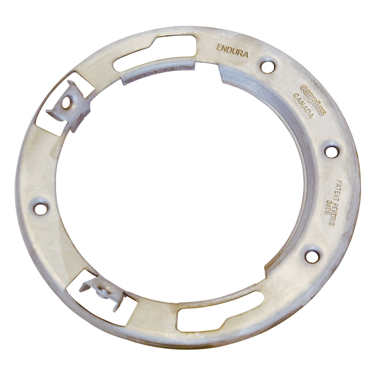 Canplas 73010 Stainless Steel Closet Repair Flange, 4 inch x 3 inch