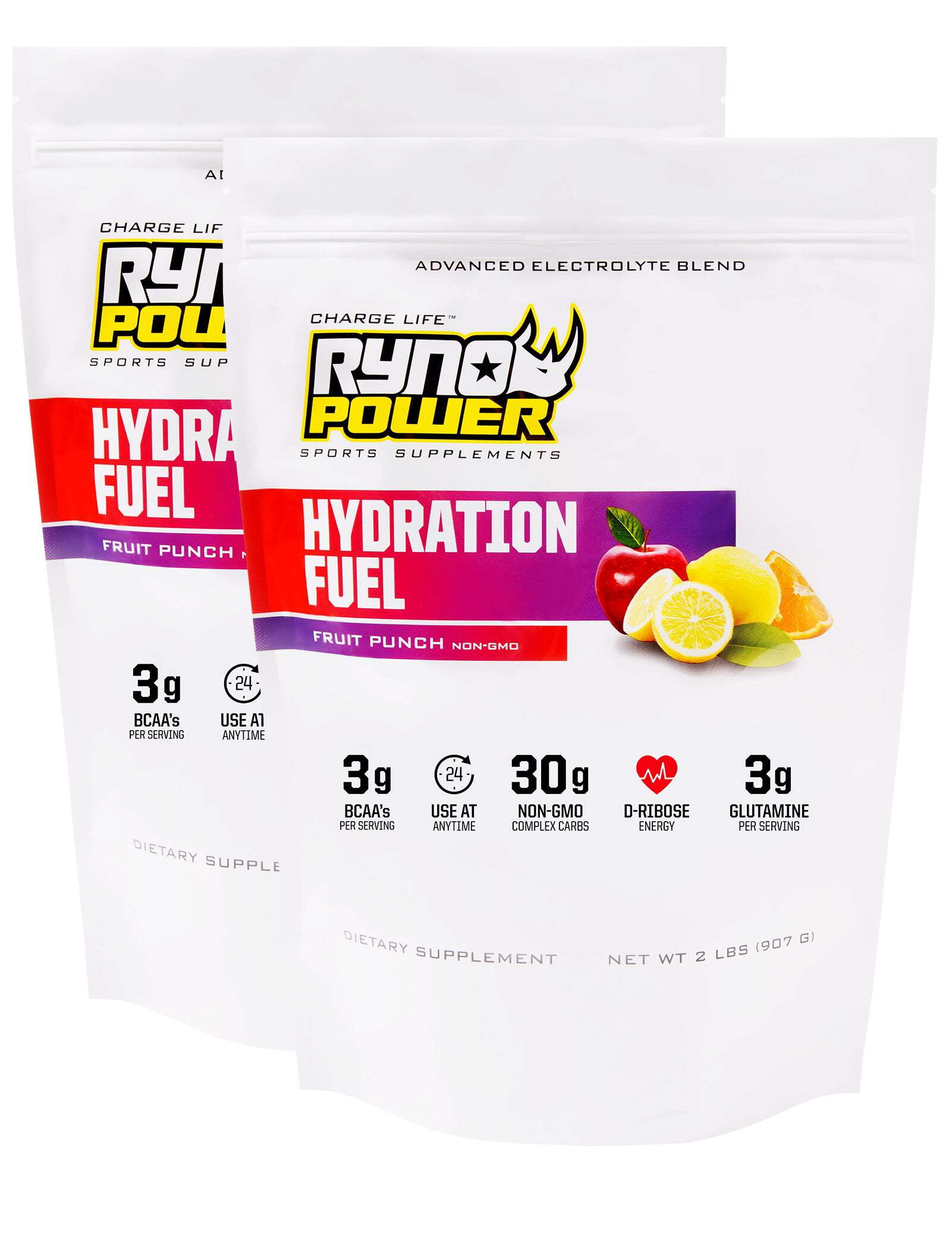 Fruit Punch HYDRATION FUEL Electrolyte Drink Mix