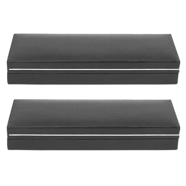 2X Caja de Pluma Caja de Regalo de Embalaje Caja de Pluma de Firma Pluma de Metal Color Aleatorio