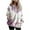 Purple, variant on fartey Sherpa Sweatshirt for Women Print Fleece Quarter Zip Pullover Hoodies Long Sleeve Fuzzy Tie Dye Hooded Sweatshirt with Pockets