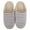 Gray Blue 38-39, variant on Five Colors Striped Indoor Soft Bottom Cotton Slippers Slippers for Home Shoes Interior Non-Slip Shoes