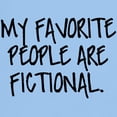 thumbnail image 3 of CafePress - My Favorite People Are Fictional Light T Shirt - Men's Classic Graphic T-Shirt, 3 of 4