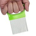 thumbnail image 3 of HauiWeiLyai Tomato Vegetables Cutting Aid Guide Slicing Cutter Safe Fork,Kitchen & Home Easy Must Have, 3 of 5
