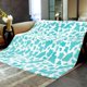 thumbnail image 1 of HSEEC Mantas y mantas azules tamaño king suave manta de forro polar manta acogedora para cama de 108 x 90 pulgadas, 1 of 1