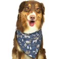 thumbnail image 6 of Naloa Forest Elk Dog Bandanas 1PC Washable Triangle Dog Scarfs Premium Durable Fabric, for Small Medium Large Dogs and Cats, 6 of 6