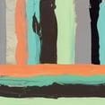 thumbnail image 3 of PI Gallery 20x20 Black Modern Framed Museum Art Print Titled - Alt Stripes I, 3 of 5
