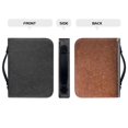 thumbnail image 4 of HELLHERO PU Leather Bible Bag with Durable Handle, Portable Bible Carrying Case for Church, Outdoor Study and Daily Use for Men and Women, 4 of 12