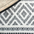 thumbnail image 6 of SAFAVIEH Moroccan Tassel Carmelo Southwestern Shag Area Rug, Grey/Ivory, 5'3" x 7'6", 6 of 8