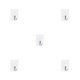 thumbnail image 3 of Monstrate Ganchos adhesivos de 10 uds, ganchos de pared transparentes sin costuras, colgadores adhesivos para baño, hogar, cocina Type1 NO1, 3 of 6