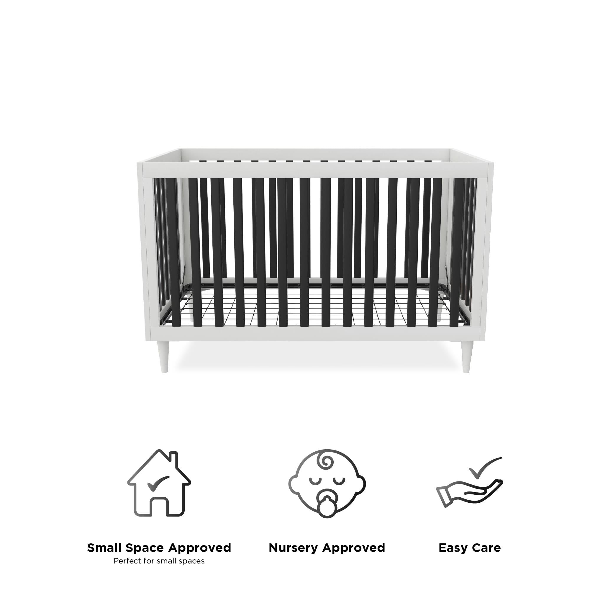 small black crib