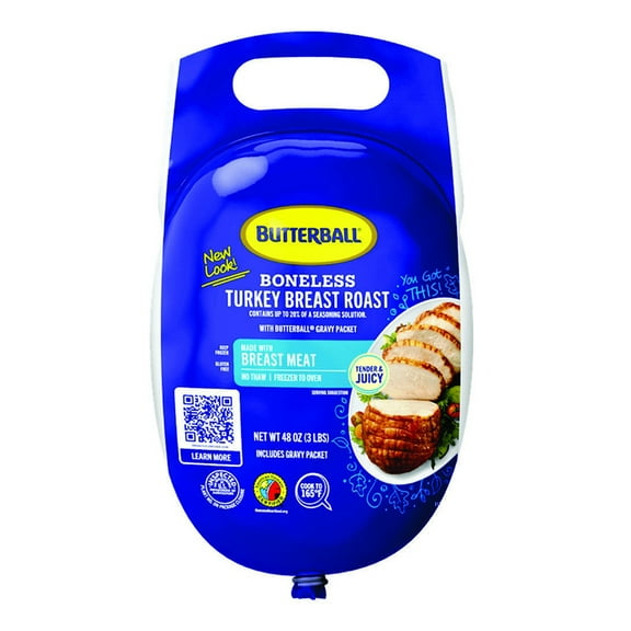Pechuga de pavo Butterball natural sin hueso 1.36 kg precio por kilo