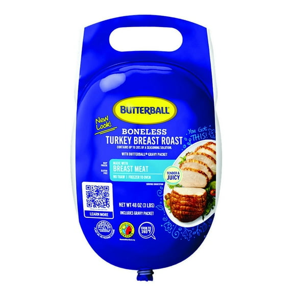Pechuga de pavo Butterball natural sin hueso 1.36 kg precio por kilo