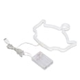 thumbnail image 2 of Luz de noche LED de neón recargable por USB, resistente al agua, funciona con pilas, con brillo cálido de PVC ABS para mesita de noche, 200 lm, 2 of 8