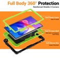 thumbnail image 5 of for Xiaomi Redmi Pad 2 Case 11 2025, 360 Rotating Shockproof Cover with Stand, Handle, Shoulder Strap (TB336FU/TB330FU), Lime Panel, 5 of 7