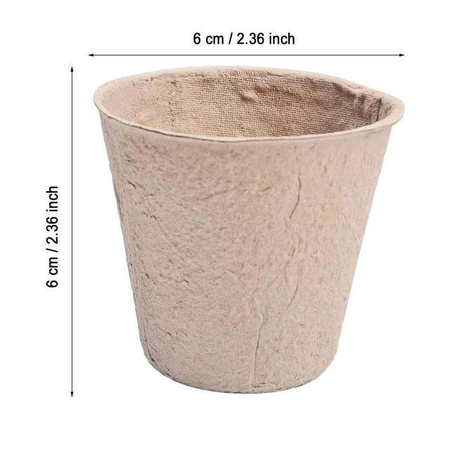 JJKBVCLO Biodegradable Seedling Kit Pulp Peat Pot Set For Growing Tools For Gardening