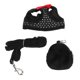 thumbnail image 2 of Arnés y correa para perros a prueba de escape, ajustables, transpirables, cómodas chaquetas para caminar para gatos para perros pequeños, color negro M, 2 of 5