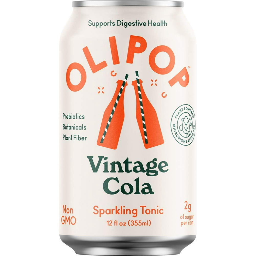 Olipop Sparkling Tonic Drink with Prebiotics and Digestive Health