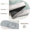 thumbnail image 6 of Farm Fruits Round Area Rug 8Ft Washable Large Circle Rugs for Living Room Dorm, Watermelon Lemons Peach Green Grey Striped Non-Slip Carpet Floor Mats Indoor Outdoor Carpet Runner Aesthetic Home Decor, 6 of 8