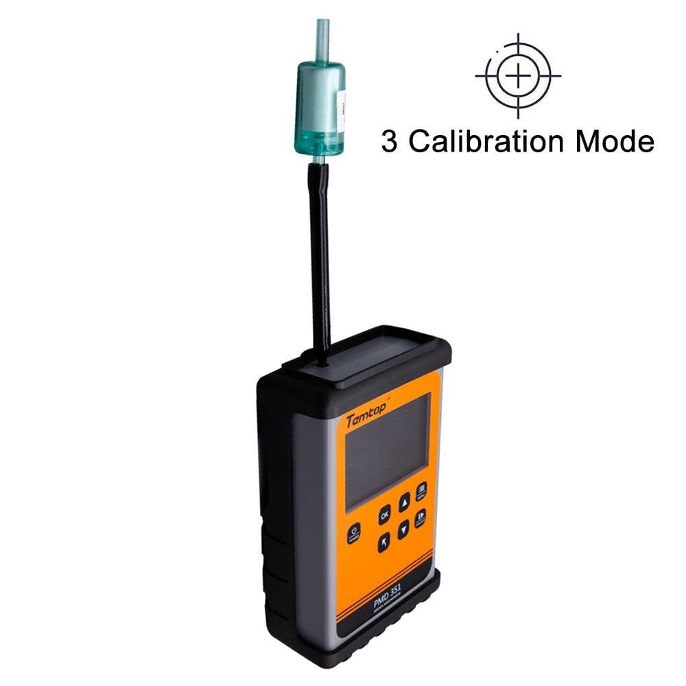 Temtop PMD 351 Handheld Particle Counter Particulate Meter for PM1.0/PM2.5/PM4.0/PM10/TSP