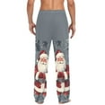 thumbnail image 4 of FORMRS Mens Pajama Pants with Pockets Sleepwear Lounge Bottoms Sizes S-2XL, Christmas Santa, 4 of 7