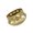B, variant on Decorative Gold Planter Hammered Texture Cachepot with Wide Opening and Sculpted Lip for Shelf Greenery Styling