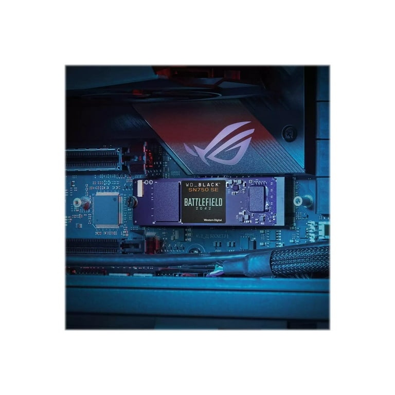 WD_BLACK 500GB SN750 SE NVMe SSD with Battlefield 2042 Game Code