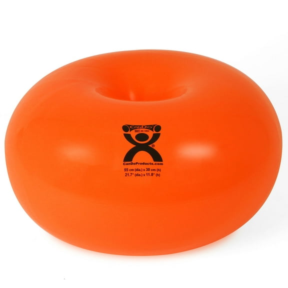 CanDo Donut Exercise, Workout, Core Training, Swiss Stability Ball for Yoga, Pilates and Balance Training in Gym, Office or Classroom
