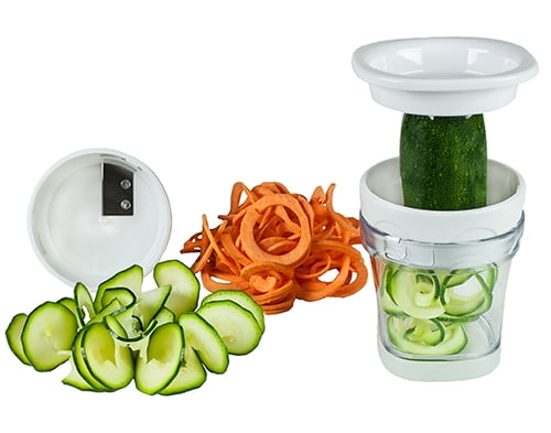 Paderno World Cuisine 6-Blade Folding Vegetable Slicer Spiralizer