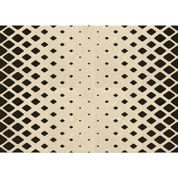 Ahgly Company Indoor Rectangle Patterned Wheat Beige Area Rugs, 2' x 4'