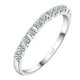 thumbnail image 1 of Pareja Anillo Anillo Chapado Plata Blanca, 1 of 2