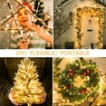thumbnail image 2 of 10m x 100 LED String Lights, Battery Operated, Warm White, with Remote Control, Twinkle LED Lights for Camping, Bedroom, Backyard, Weddings, Trees, etc., 2 of 5