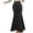 Black, variant on Aayomet Maxi Skirt Women's Basic Versatile Stretchy Flared Casual Midi Skater Skirt,Black XL