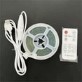 thumbnail image 6 of Clearhill 5V USB COB LED Strip Lights with Remote Dimmable Switch,6.56FT/2M,Warm White 3000K,320LEDs/M,8mm Width,Not Waterproof IP20,1.5M USB Switch Cable,for DIY Home Indoor Decoration, 6 of 9