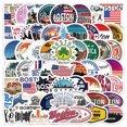 thumbnail image 1 of Pegatinas Americans Bostons de vinilo resistentes al agua, estilo anime, 60 unidades, 1 of 4