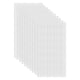 thumbnail image 1 of 10Pcs Hojas de Lienzo de Malla Plástica 13"x19.69" 7 Contar Lienzo Blanco de Agujeros Redondos en Blanco para Bordado y Punto de Aguja, 1 of 6