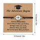 thumbnail image 3 of Regalo de pulsera brújula de graduación | Pulsera de hilo tejido ajustable unisex con tarjeta de cita y caja de regalo con gorra de graduación | Recuerdo 2025 para hombres, mujeres y adolescentes, 3 of 5