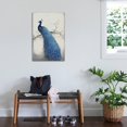 thumbnail image 3 of Art.com Peacock Blue II Art Print by Tim O'toole, 24" x 36", 3 of 4
