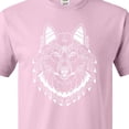 thumbnail image 4 of Inktastic Tribal Wolf Head T-Shirt, 4 of 5