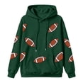 thumbnail image 6 of CAIXIA Game Day Sweatshirt for Women Football Funny Graphic Print Hoodies Casual Fall Season Pullover Tops with Pockets, 6 of 7