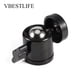 thumbnail image 5 of VBESTLIFE Soporte De Cabeza De Bola Giratoria De 360 ​​Soporte De Cabeza De Bola De Tornillo De 1/4 '' aleación De Aluminio Resistente Para Soporte De Lámpara Monopie DSLR Negro, 5 of 7