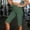 *Army Green, variant on ClodeEU Women's High Waist Capri Yoga Pants,Tummy Control Active Capri Leggings with Pockets Army Green,Women's Plus L