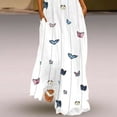 thumbnail image 4 of Guieoi Summer Dresses 2023 Women Vintage Daily Casual Sleeveless Striped Printed Summer Dress Dresses for Women 2023 Lightning of Today Prime, 4 of 8