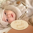 thumbnail image 4 of 2Pcs Creative Baby Growth Commemorative Cards Wooden Growth Milestone Cards, 4 of 8