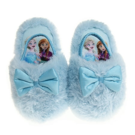 

Disney Frozen Toddler Girls Elastic Backstrap Dual Sizes Slippers